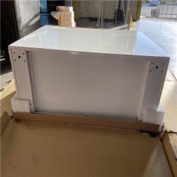 DALLAS LOCATION - Husky Tool Storage 46 in. W x 18 in. D 9-Drawer Gloss White Mobile Workbench Cabinet