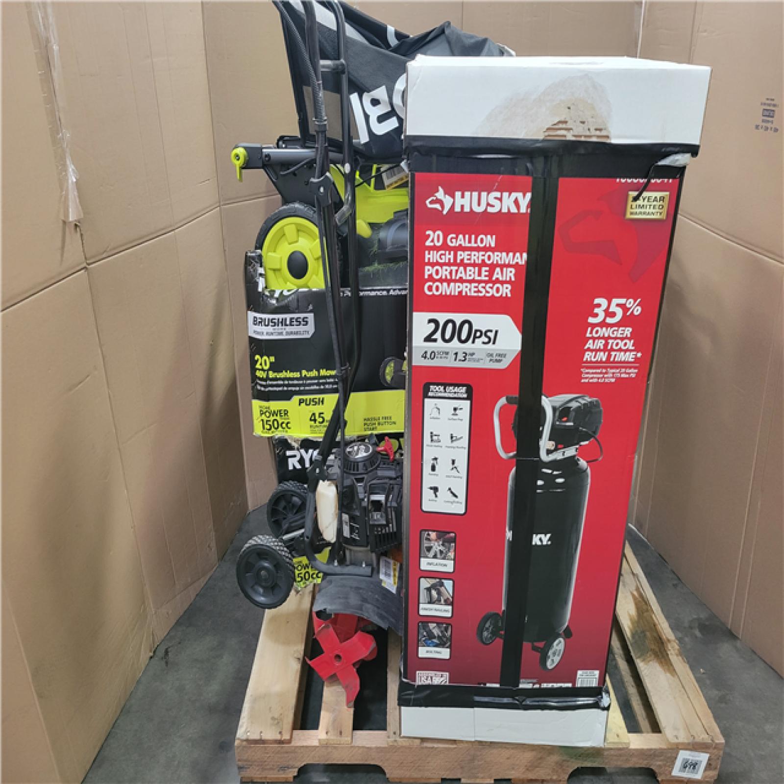CALIFORNIA AS-IS OUTDOOR POWER EQUIPMENT