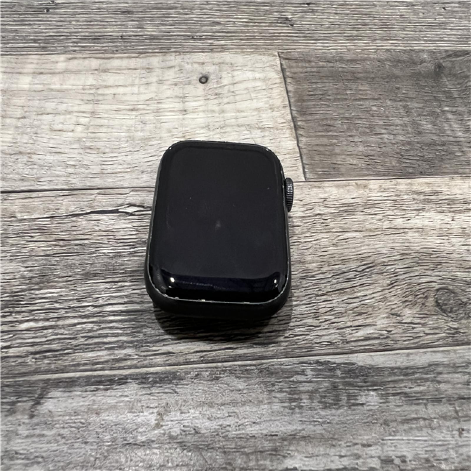 AS-IS Apple Watch SE [GPS 44mm] Midnight Aluminum Case with Midnight Sport Band - WR-50M