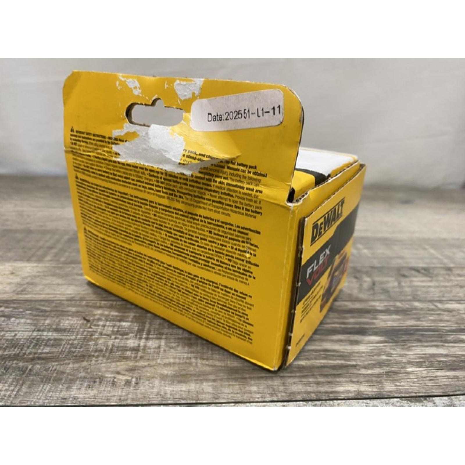 NEW - DEWALT FLEXVOLT 20V/60V MAX Lithium-Ion 6.0Ah Battery Pack