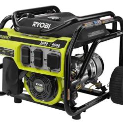 DALLAS LOCATION- NEW!- RYOBI 3 600-Watt Gasoline Powered Recoil Start Portable Generator