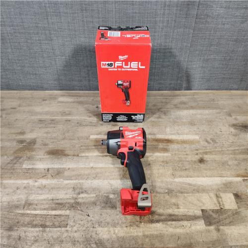 HOUSTON LOCATION - AS-IS Milwaukee 2962-20  M18 18V Fuel 1/2 Mid-Torque Impact Wrench Cordless Lithium-Ion Brushless (Tool-Only)