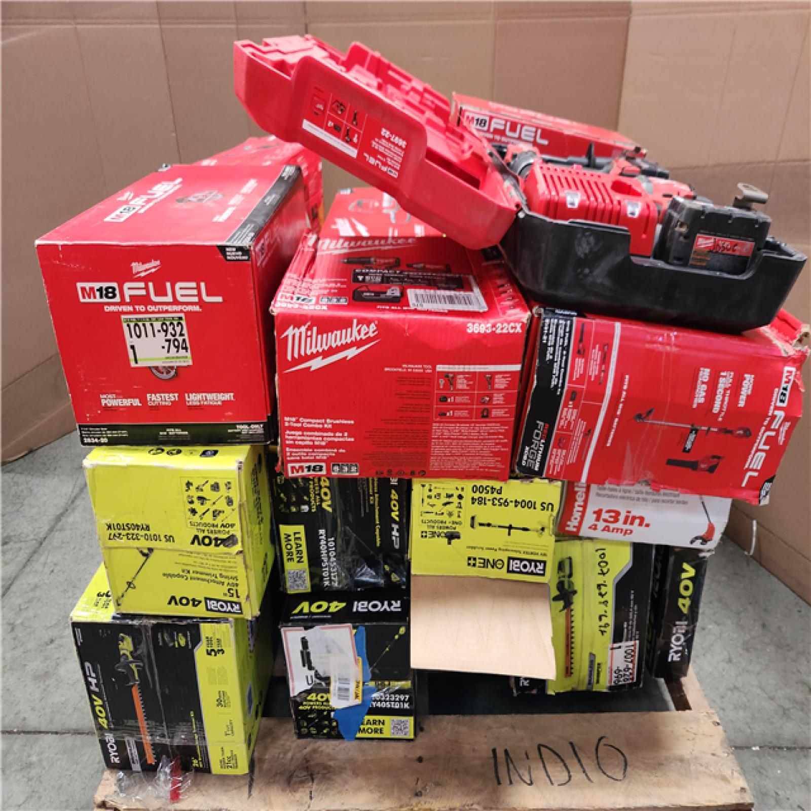 CALIFORNIA AS-IS TOOL PALLET