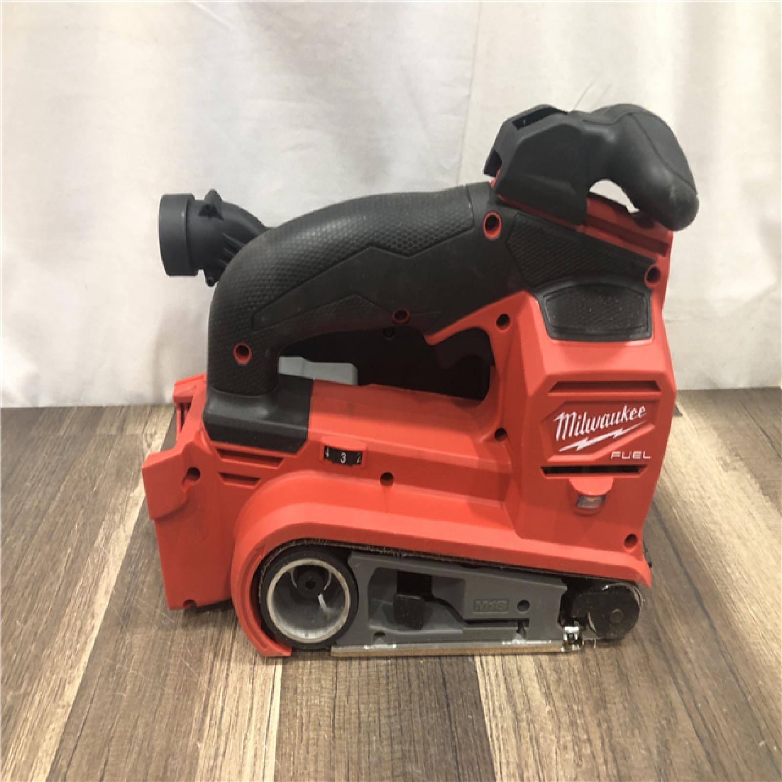 AS-IS Milwaukee M18 FUEL 18-Volt Lithium-Ion Cordless Belt Sander (Tool-Only)