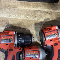 Houston Location AS-IS Milwaukee Drill Drivers QTY/2 and Impact Driver and Batteries QTY/2 with Charger