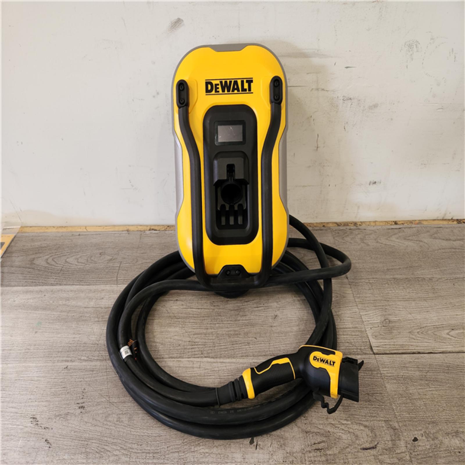 Phoenix Location NEW DEWALT Level-2 Wall Mounted Electric Vehicle EV Charger up to 48 Amps, 240-Volt AC 11.5 Kw, 25 Ft. Cable, Weatherproof