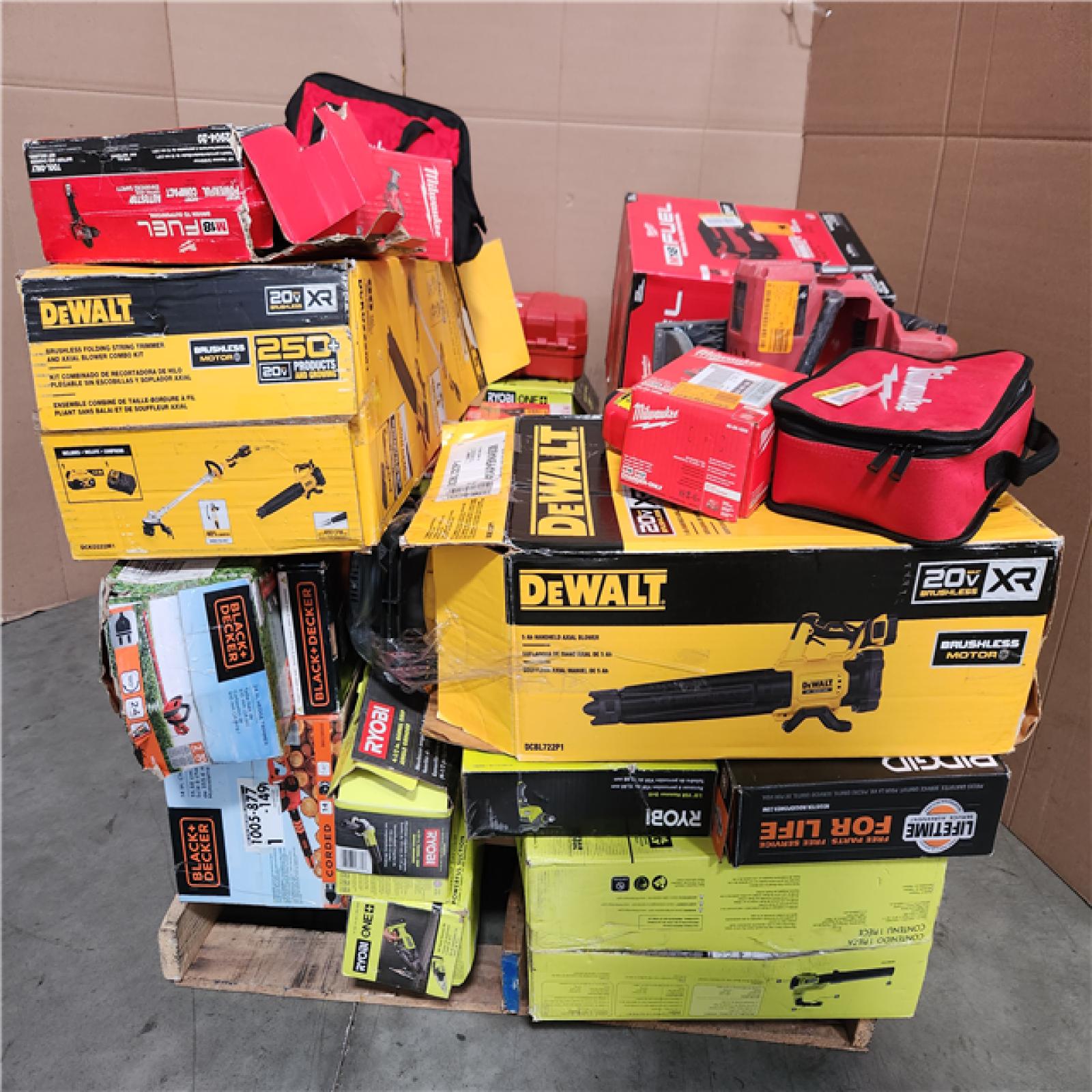 CALIFORNIA AS-IS TOOL PALLET