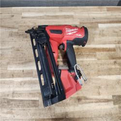 HOUSTON LOCATION - AS - IS Milwaukee FUEL 18-Volt Lithium-Ion Brushless Cordless Gen II 16-Gauge Angled Finish Nailer (Tool-Only)
