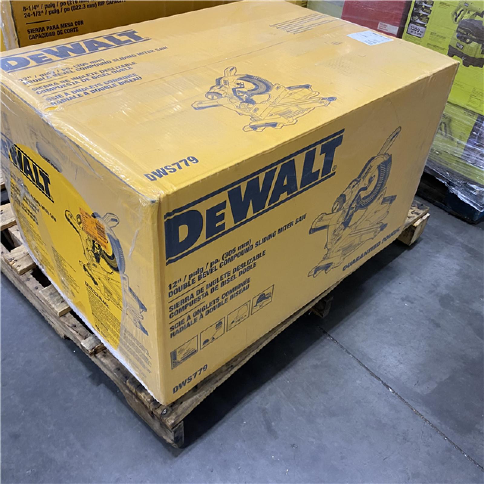 NEW- DeWalt 15 Amps 12 in. Corded Dual-Bevel Sliding Compound Miter Saw