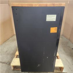 Phoenix LIKE NEW Husky Heavy Duty 61 in. W x 22 in. D 15-Drawer Matte Black Mobile Workbench Cabinet with Solid Wood Top