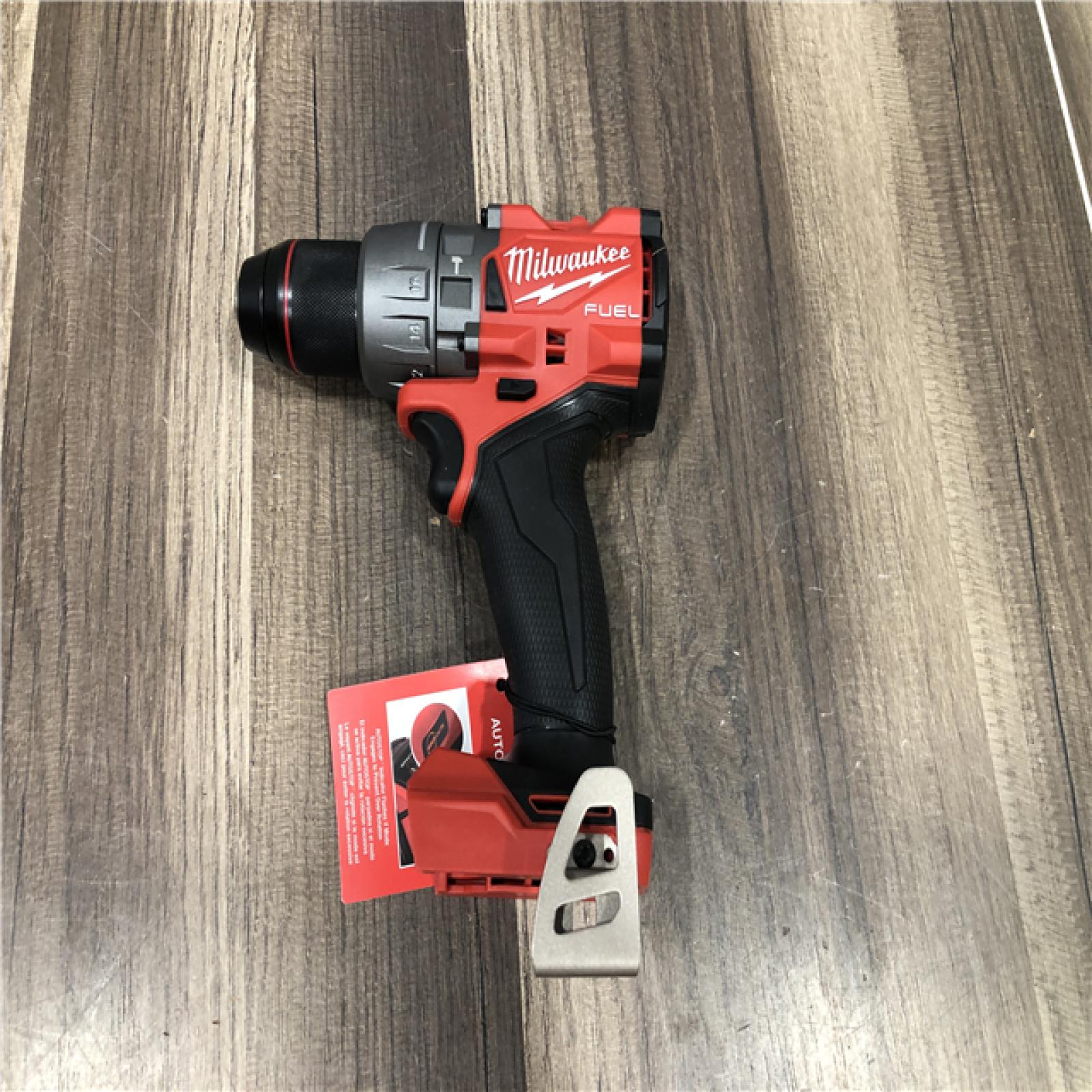 AS-IS Milwaukee  FUEL 18V Lithium-Ion Brushless Cordless 1/2 in. Hammer Drill/Driver (Tool-Only)