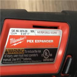 AS-IS Milwaukee Cordless PEX Expansion Tool Kit
