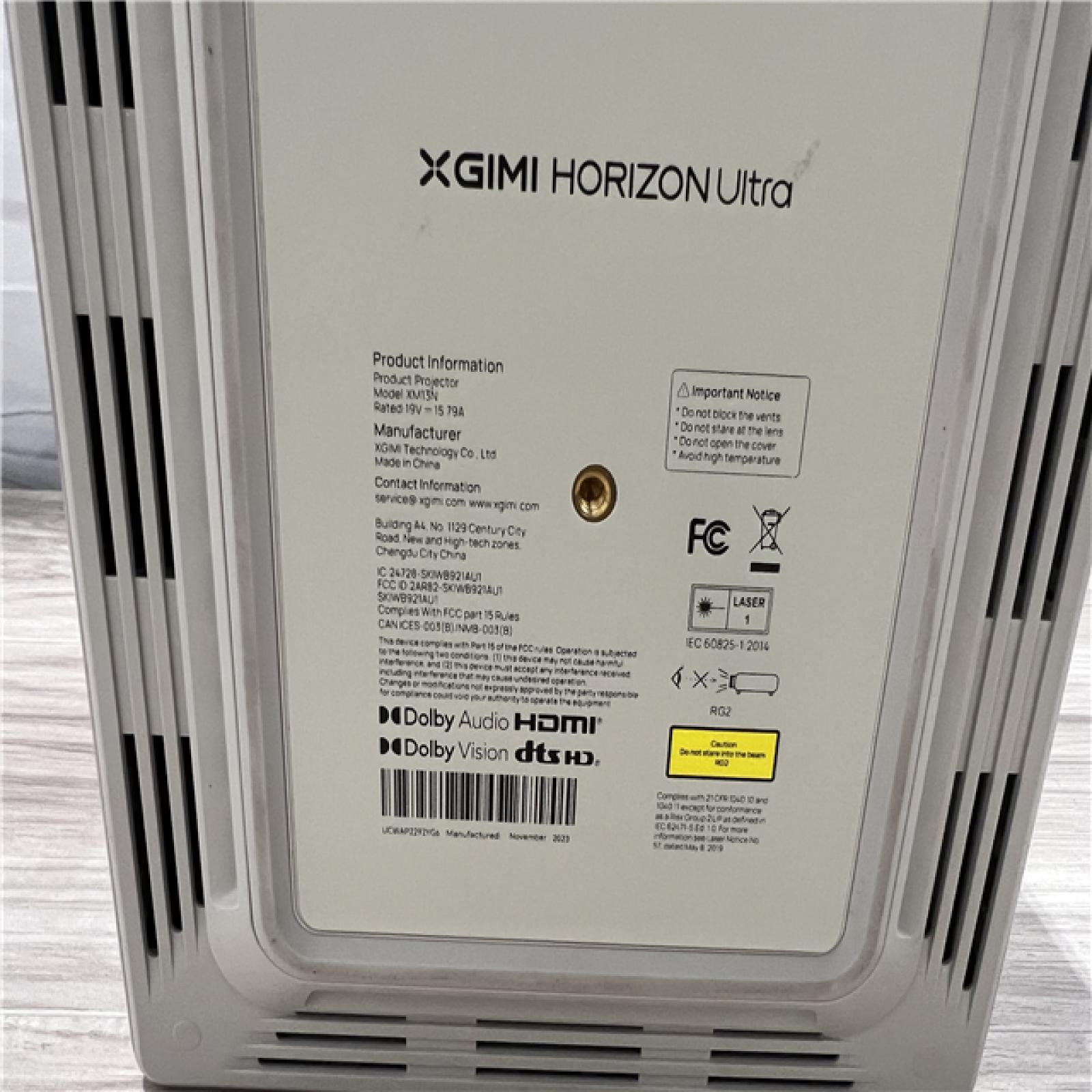 AS-IS XGIMI HORIZON Ultra XM13N