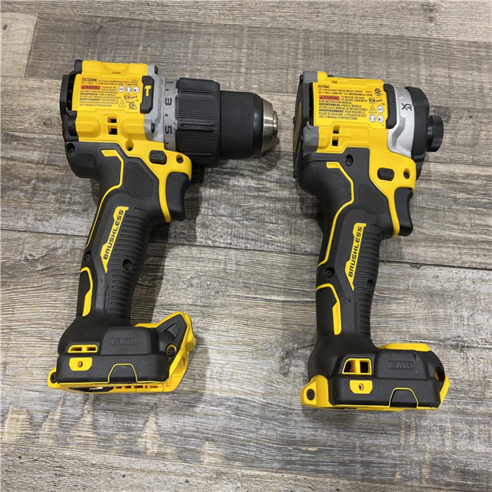 AS-IS DEWALT 20V Lithium-Ion Cordless 2-Tool Combo Kit