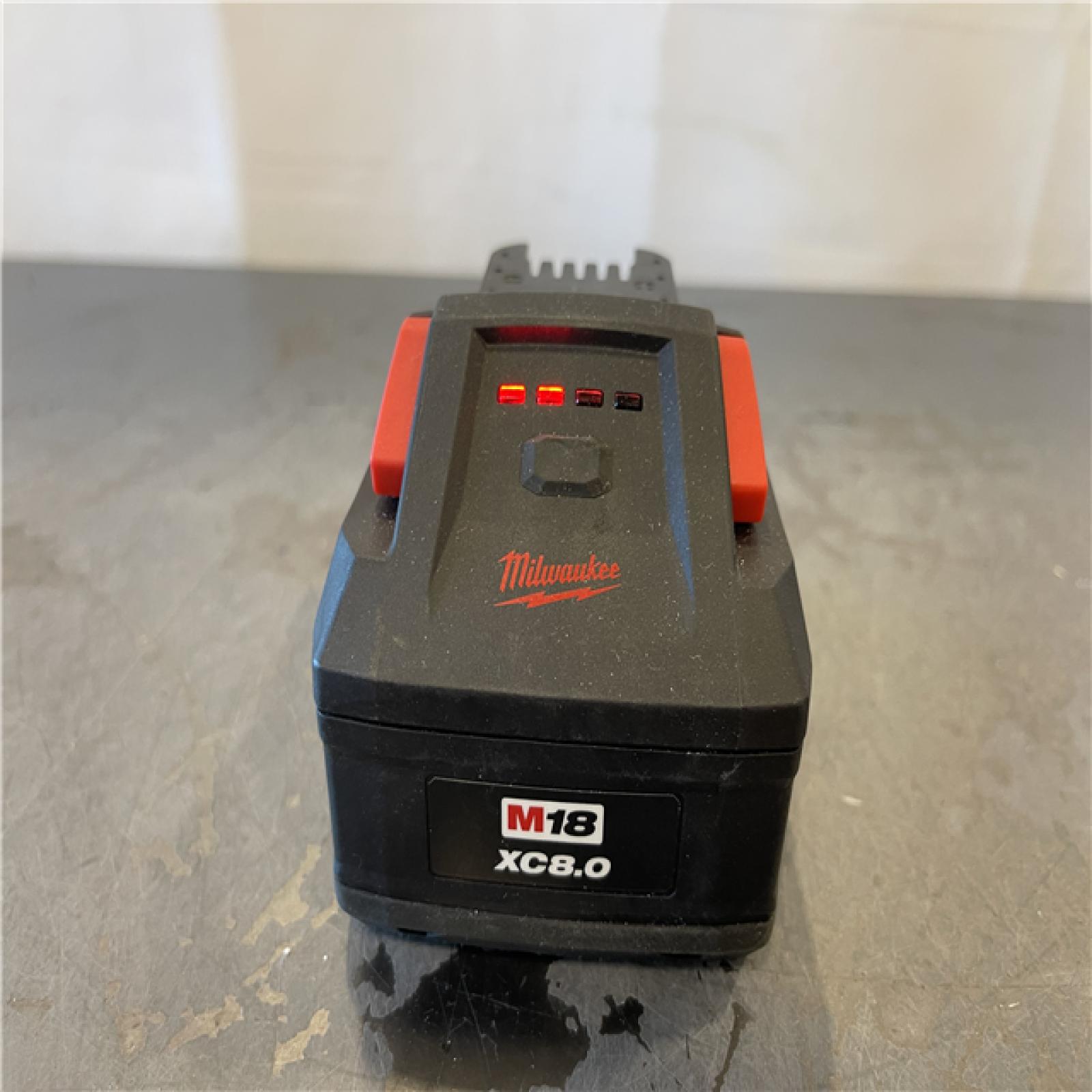 AS-IS - Milwaukee M18 18V Lithium-Ion REDLITHIUM FORGE XC 8.0 Ah Battery