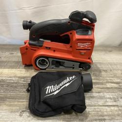 AS-IS Milwaukee FUEL 18-Volt Lithium-Ion Cordless Belt Sander (Tool-Only)