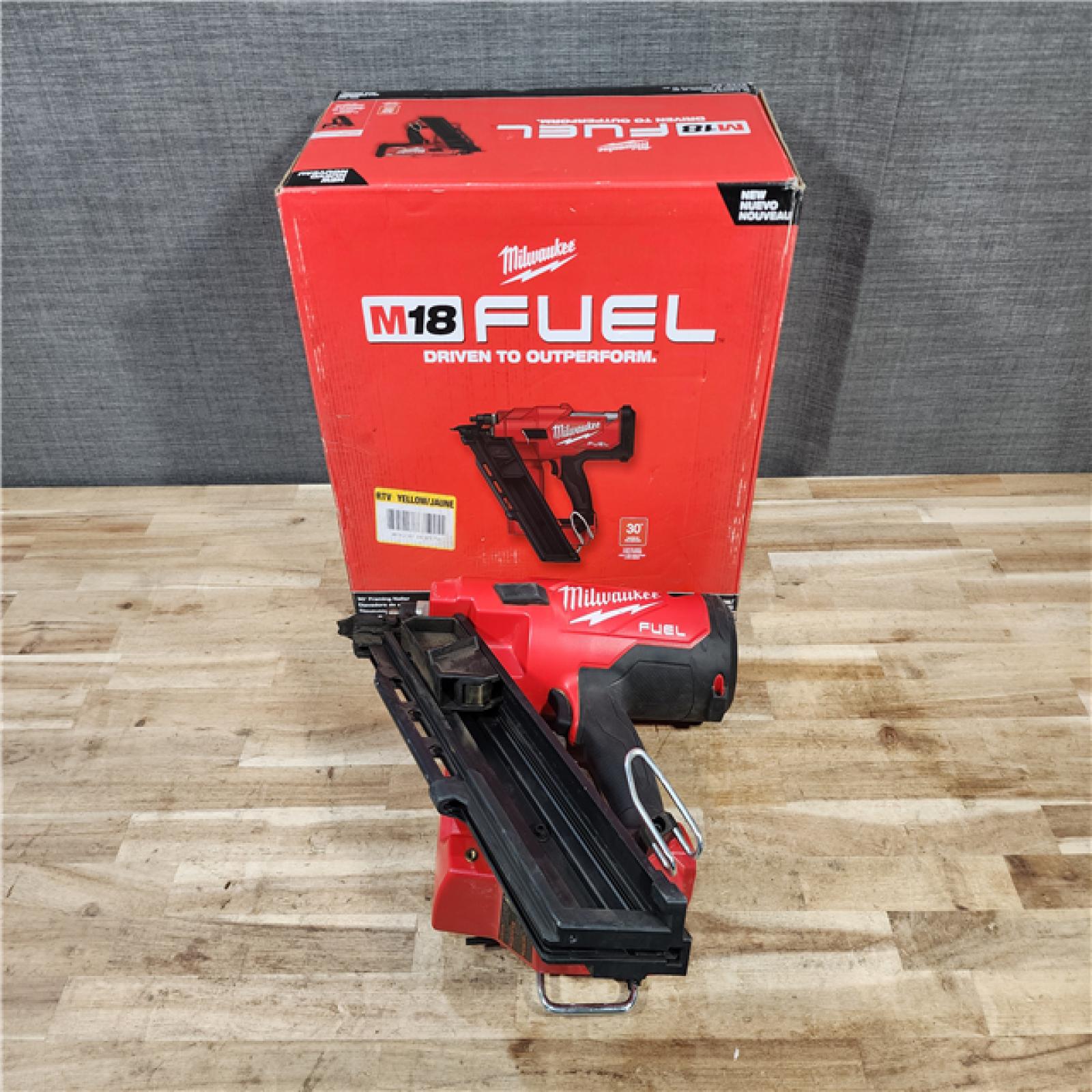 HOUSTON LOCATION - AS-IS Milwaukee FUEL 3-1/2 in. 18-Volt 30-Degree Lithium-Ion Brushless Cordless Framing Nailer (Tool-Only)