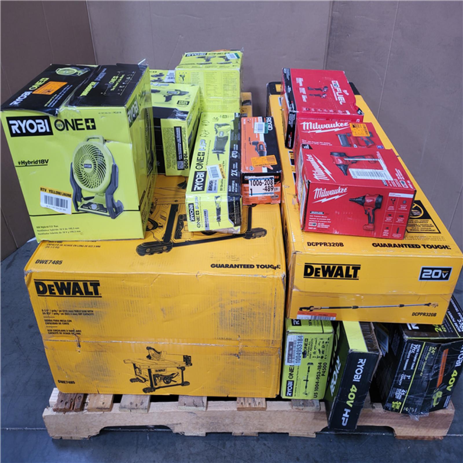 CALIFORNIA AS-IS TOOL PALLET