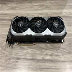 AS-IS MSI Gaming GeForce RTX 4080 16GB Ventus 3X OC GDRR6X Tri-Frozr 3 Graphics Card