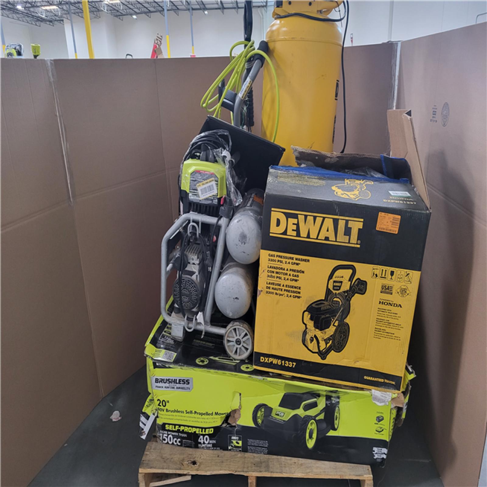 CALIFORNIA AS-IS OUTDOOR POWER EQUIPMENT