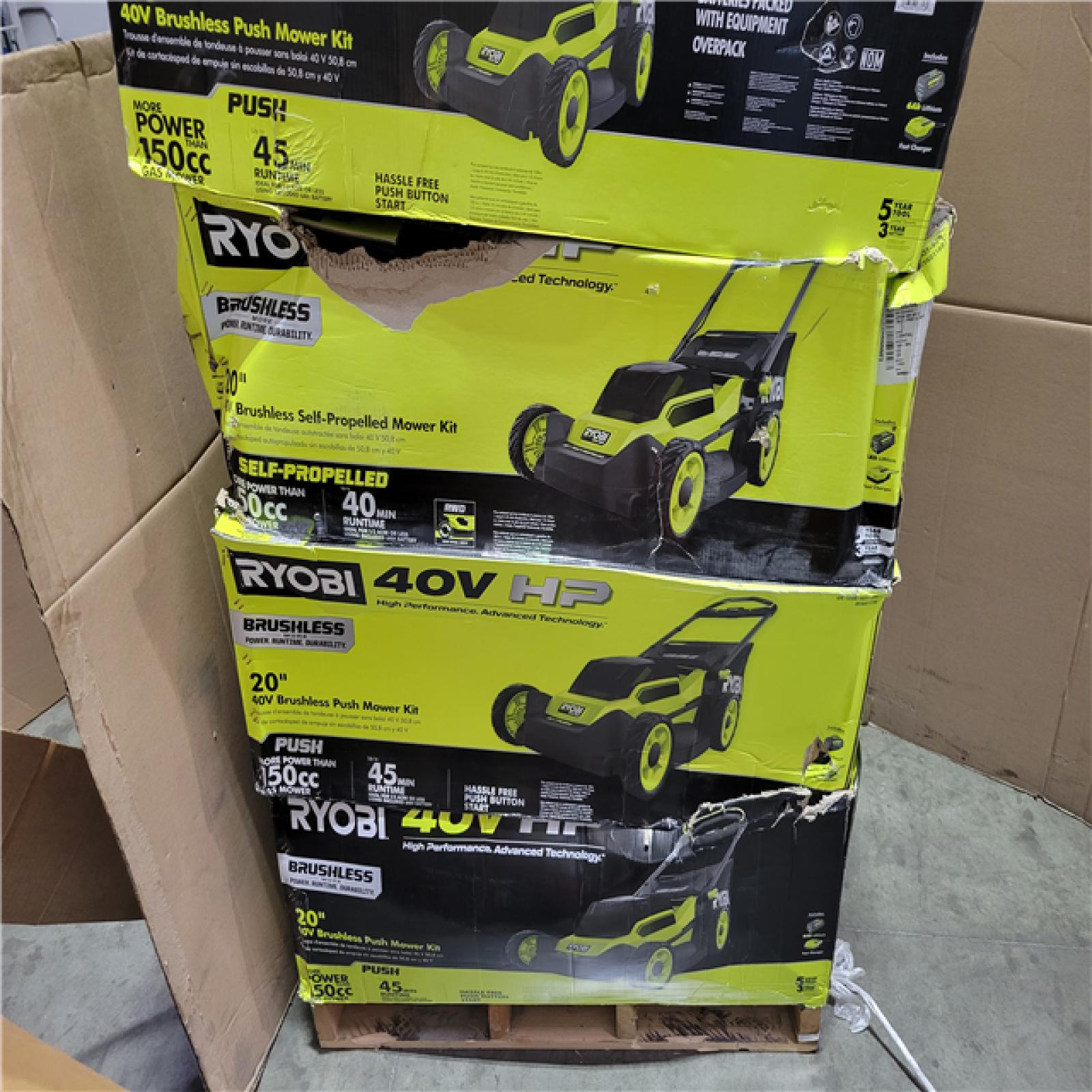 CALIFORNIA AS-IS OUTDOOR POWER EQUIPMENT