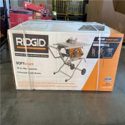 DALLAS LOCATION - RIDGID 15 Amp 10 in. Portable Corded Pro Jobsite Table Saw with Stand