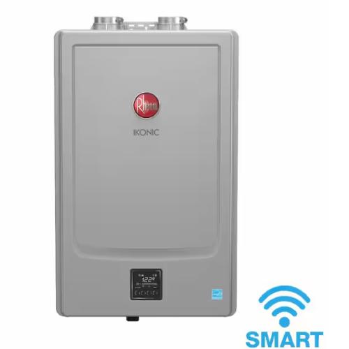 DALLAS LOCATION -TRheem IKONIC 10.1 GPM Smart Super High Efficiency Indoor or Outdoor Natural Gas Tankless Water Heater with Recirculation