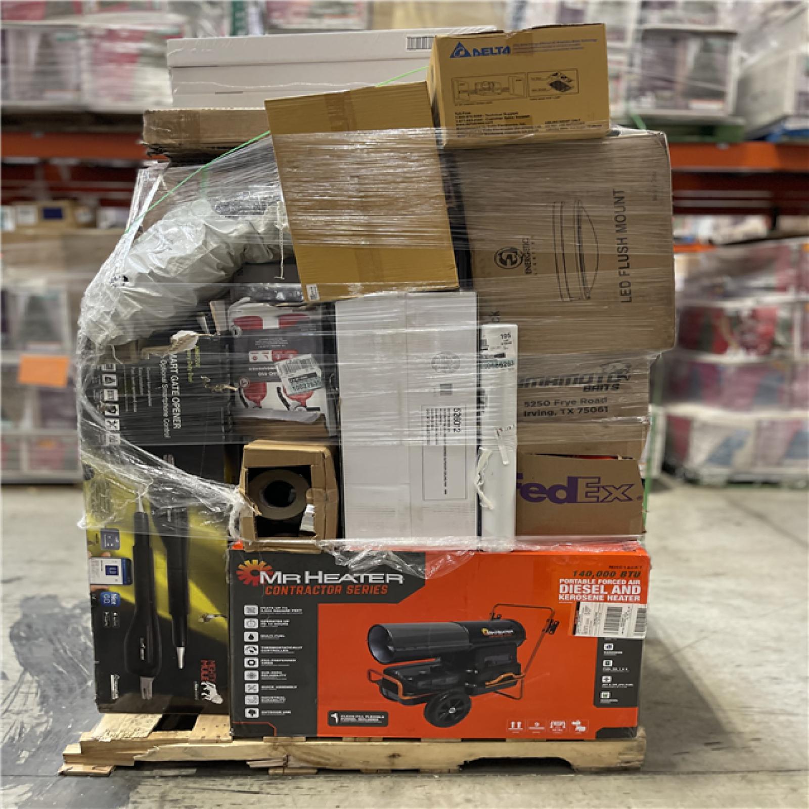 DALLAS LOCATION- AS-IS HOME IMPROVEMENT PALLET