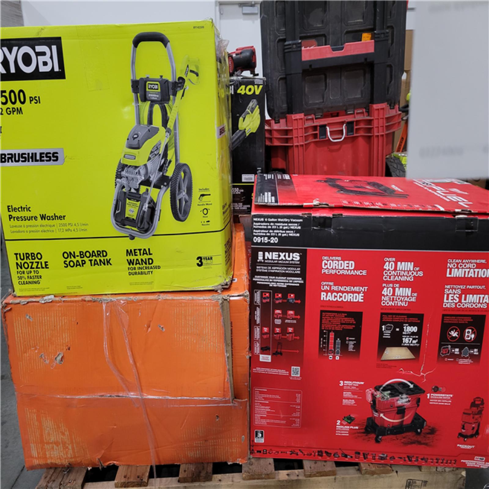 CALIFORNIA AS-IS TOOL PALLET