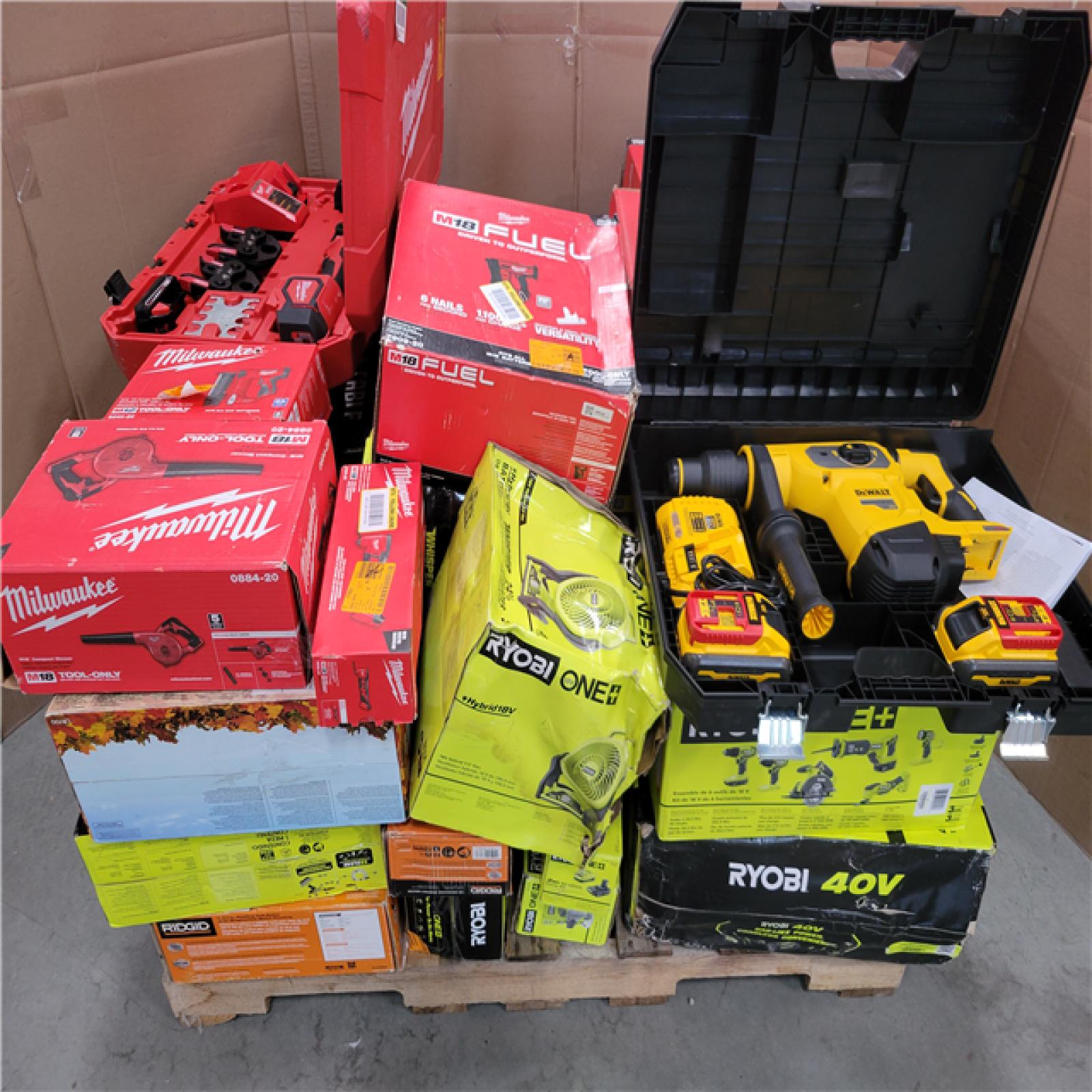 CALIFORNIA AS-IS TOOL PALLET