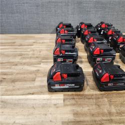 HOUSTON LOCATION - AS - IS MILWAUKEE BATTERY PACK QTY - 15