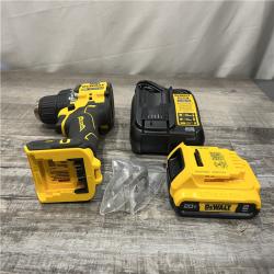 AS-IS DEWALT Atomic 20V Lithium-Ion Cordless Compact 1/2 in. Drill/Driver Kit