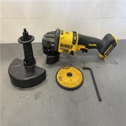 AS-IS - DEWALT FLEXVOLT 60V MAX Cordless Brushless 4.5 in. to 6 in. Small Angle Grinder with Kickback Brake