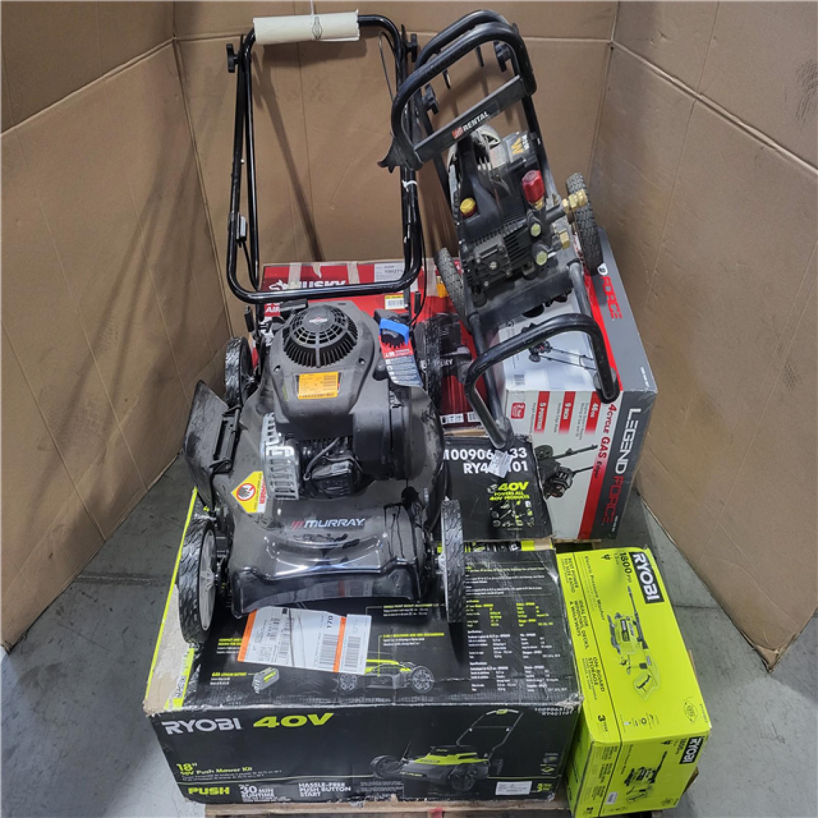CALIFORNIA AS-IS OUTDOOR POWER EQUIPMENT