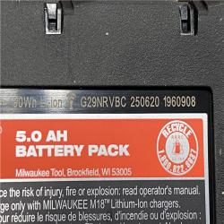 AS-IS Milwaukee FUEL 18V Lithium-Ion Brushless Cordless Hammer Drill and Impact Driver Combo Kit