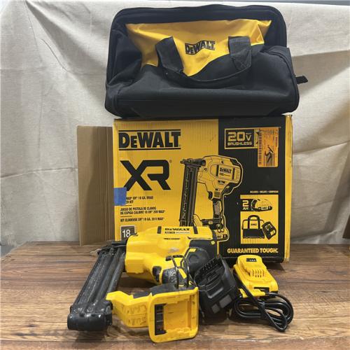 AS-IS DEWALT 20V MAX XR 18 Gauge Brad Nailer Kit
