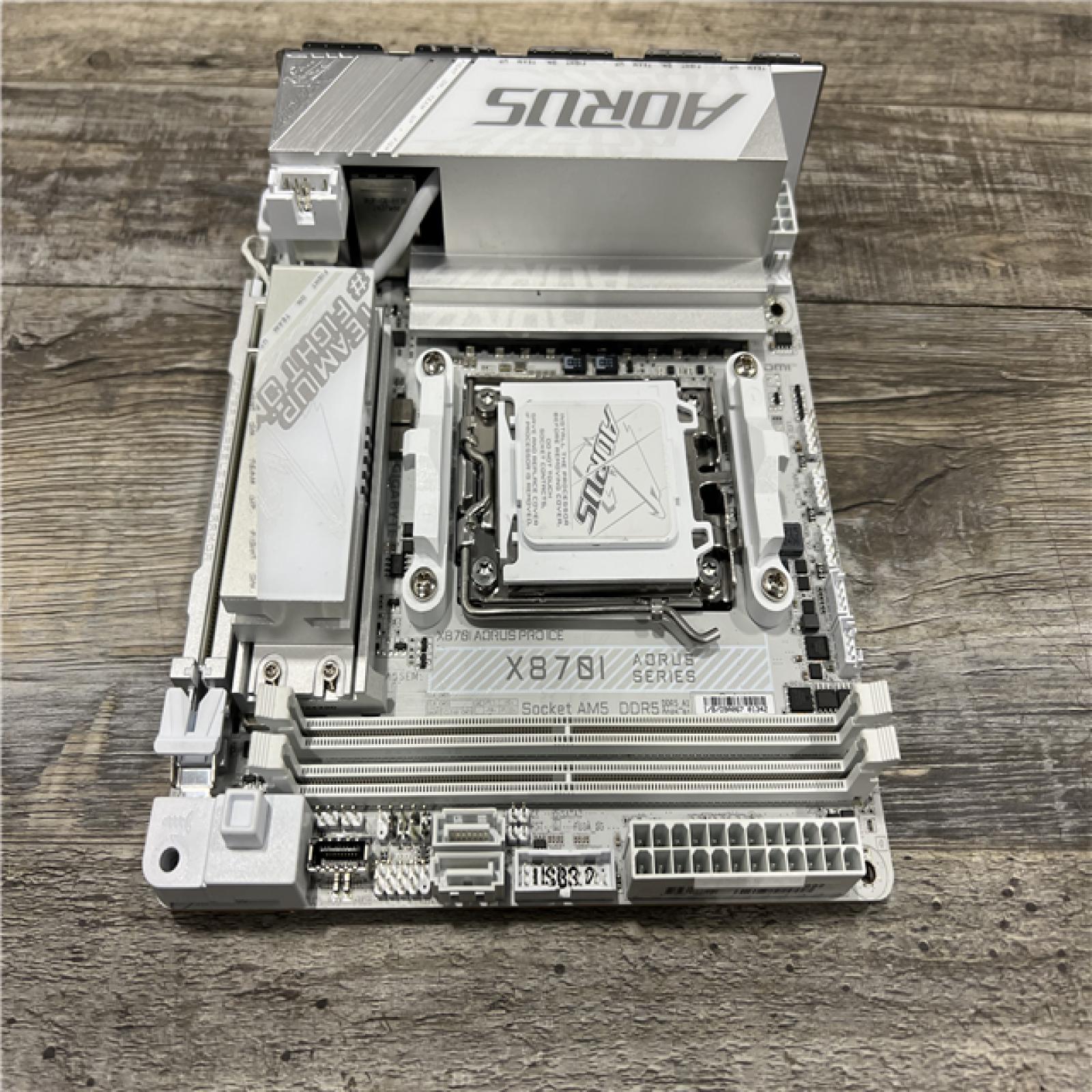 AS-IS Gigabyte x870i aorus pro ice Motherboard