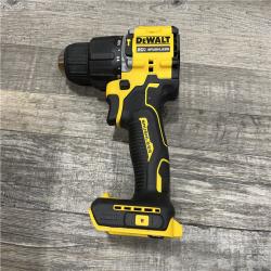 AS-IS DEWALT ATOMIC 20V Lithium-Ion Cordless 1/2 in. Hammer Drill Kit