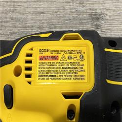 AS-IS DEWALT ATOMIC 20V MAX Cordless Brushless Oscillating Multi Tool Kit