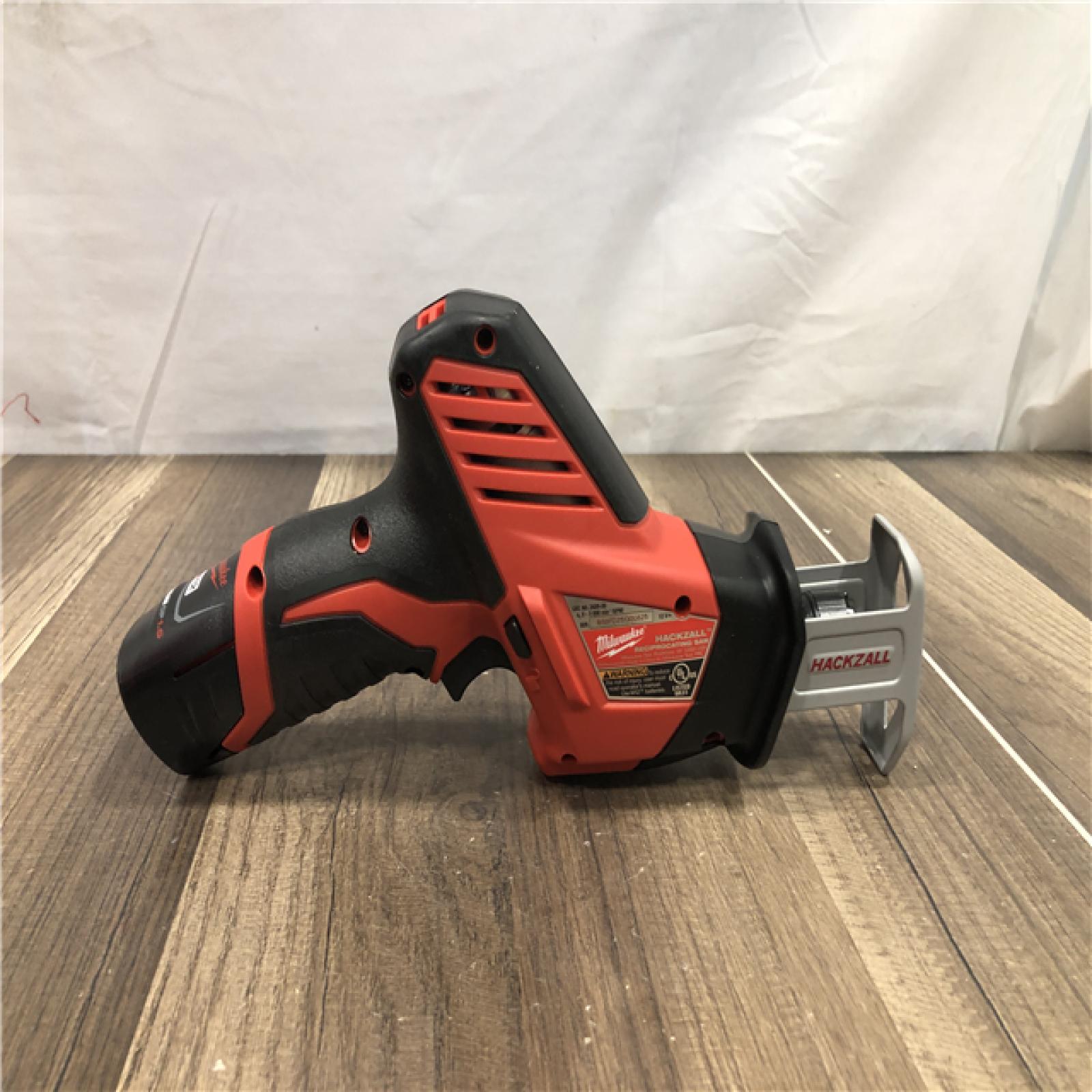 AS-IS Milwaukee 12V Lithium-Ion HACKZALL Cordless Reciprocating Saw Kit