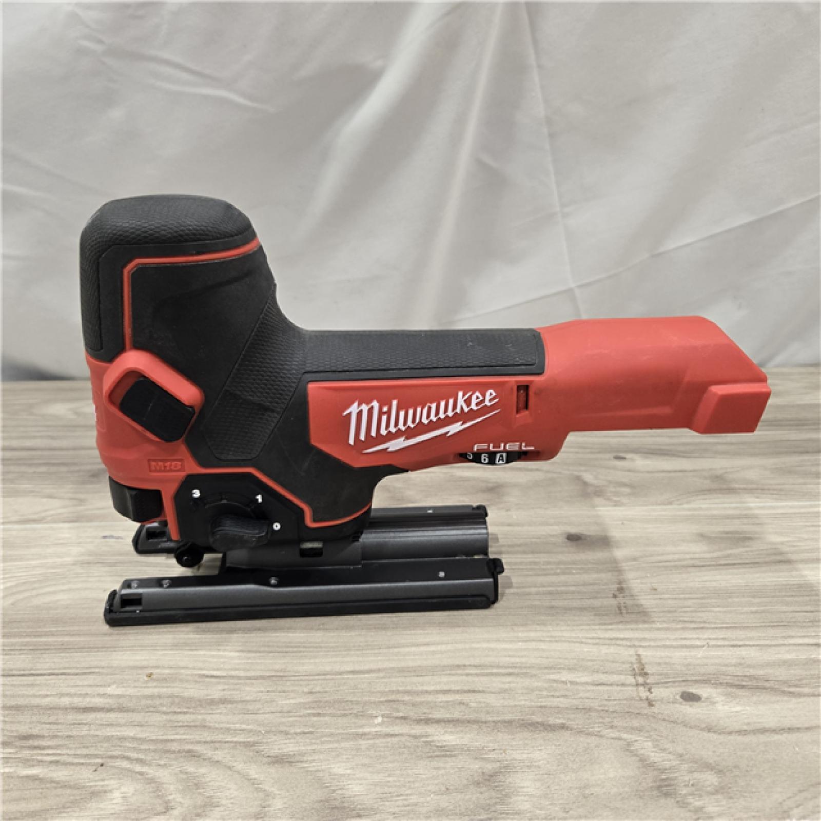 AS-IS Milwaukee M18 FUEL 18V Barrel Grip Cordless Jig Saw (Bare Tool)