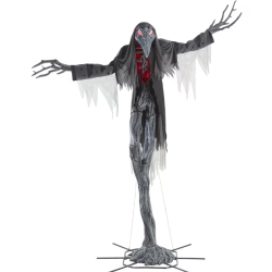 DALLAS LOCATION- AS-IS HOME ACCENTS 15 ft. Grave & Bones Giant-Sized Animated LED Gally-Crow (4 UNITS)