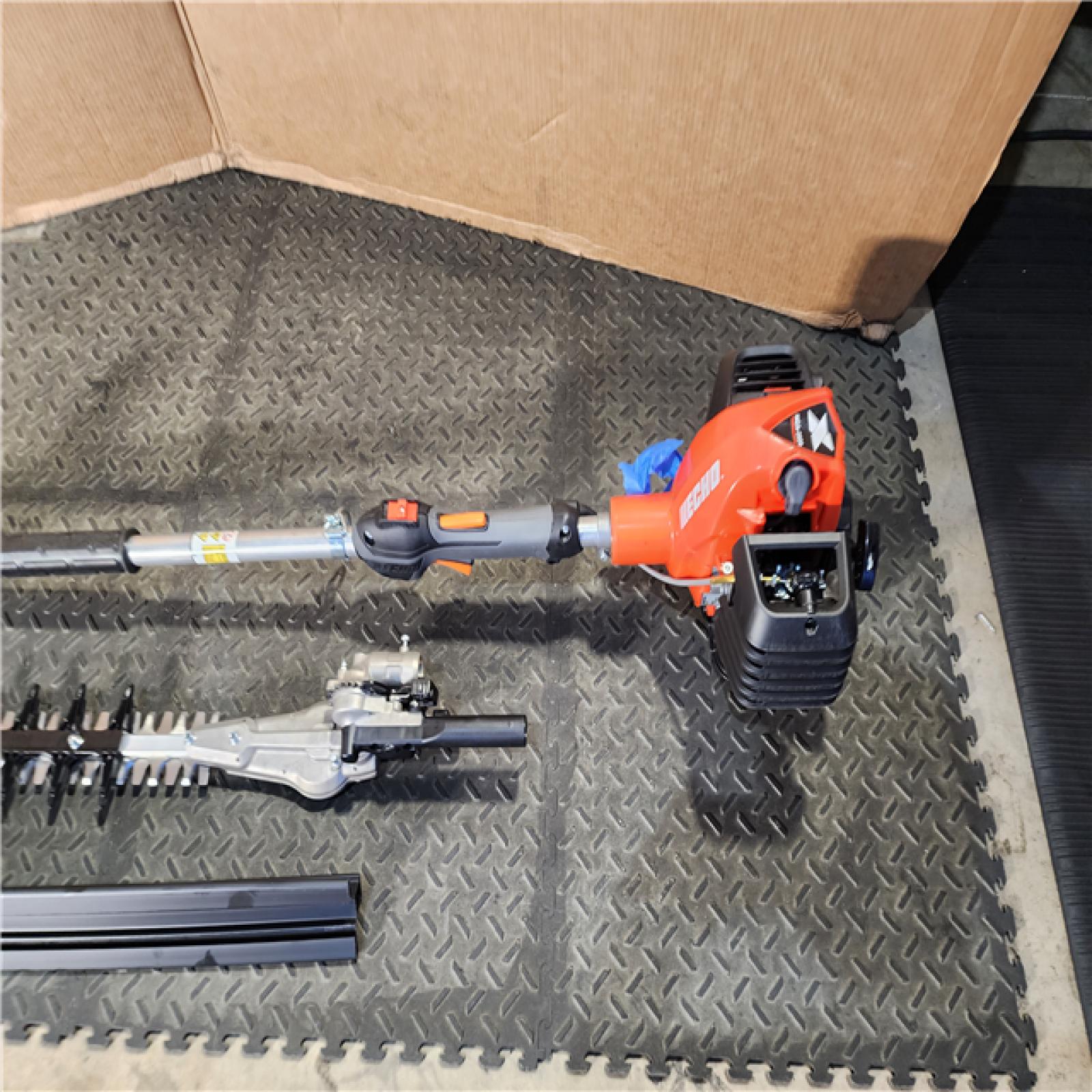 HOUSTON LOCATION - AS-IS ECHO Gas Hedge Trimmer 21 in. 25.4 Cc 2-Cycle Straight Shaft Articulating Head