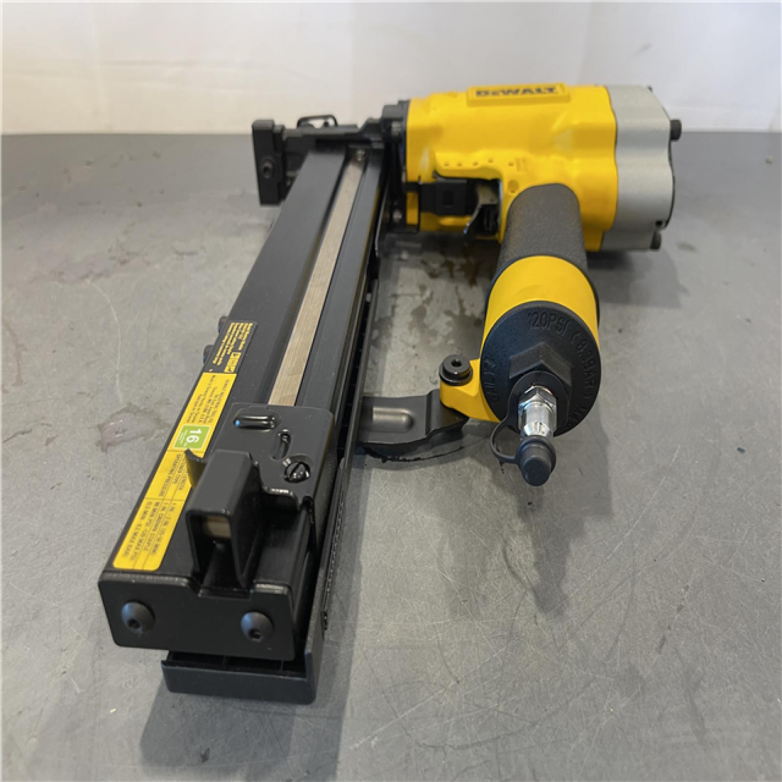 AS-IS - DeWalt Corded Pneumatic 16-Gauge 1 in. Crown Lathing Stapler