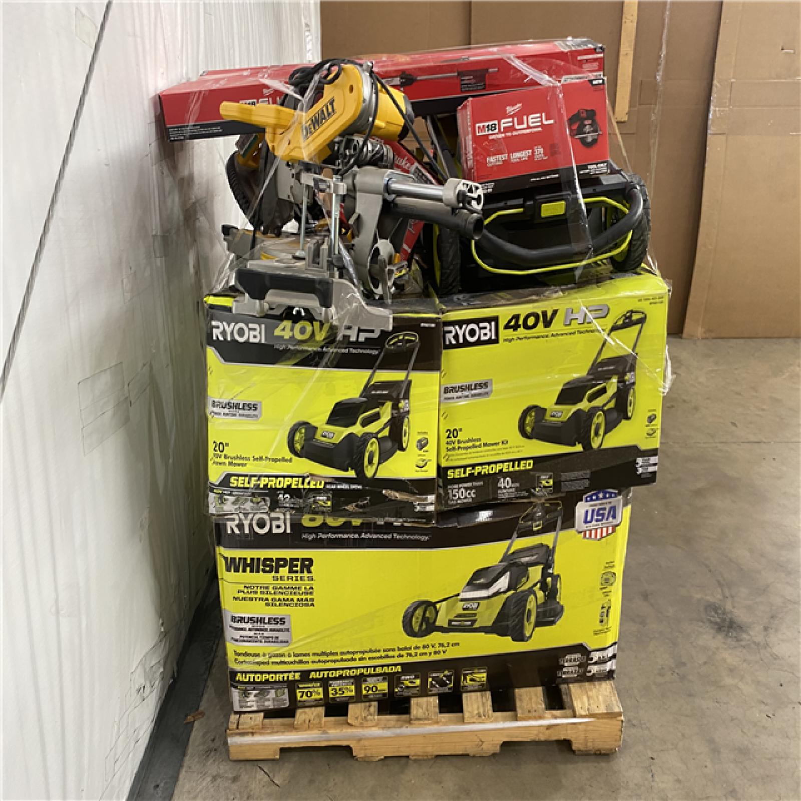 Houston Location AS IS - Tool Pallet