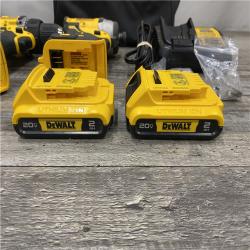 AS-IS DEWALT ATOMIC 20-Volt MAX Lithium-Ion Cordless Combo Kit