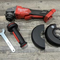 AS-IS Milwaukee FUEL 18V Lithium-Ion Brushless Cordless 4-1/2 in./5 in. Grinder w/Paddle Switch (Tool-Only)