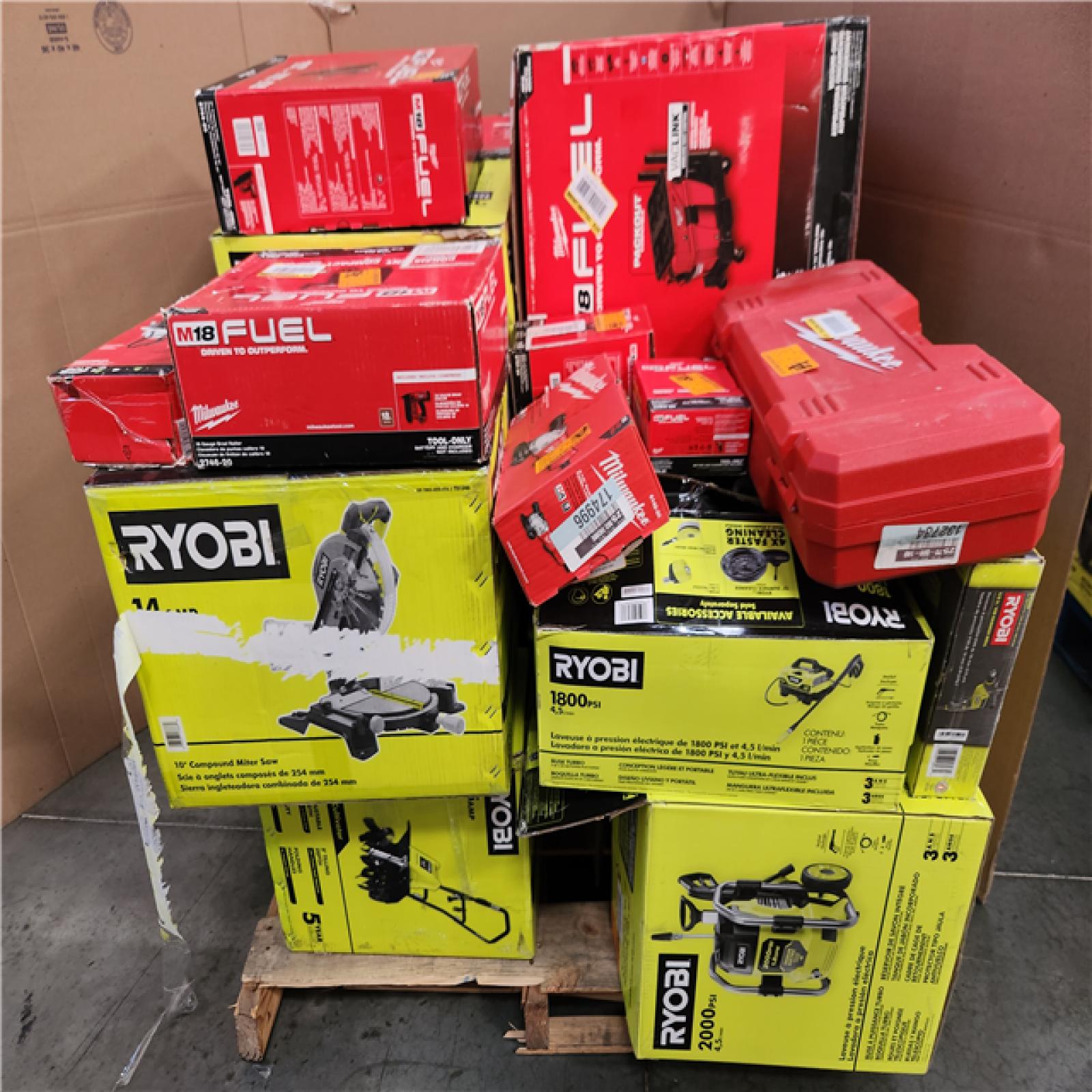 CALIFORNIA AS-IS TOOL PALLET