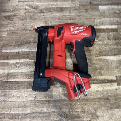 Houston Location AS-IS Milwaukee FUEL 18-Volt Lithium-Ion Brushless Cordless 18-Gauge 1/4 in. Narrow Crown Stapler (Tool-Only)