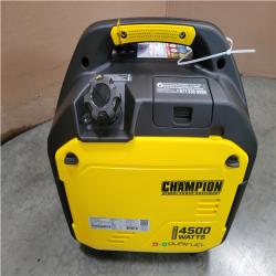 CALIFORNIA AS-IS CHAMPION 4 500/3 250-WATT PORTABLE GENERATOR W/ CO SHEILD